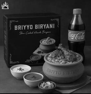 Chicken Loaded Slow Cooked Hyderabadi Style Matka Biryani [1 kg]