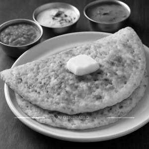 Butter Onion Sponge Dosa