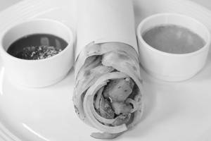 Masala Aloo Kathi Roll