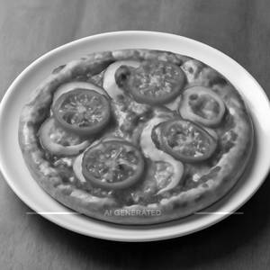 7" Onion Tomato Pizza