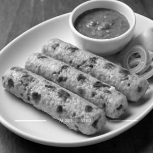 Makka Malai Seekh Kabab