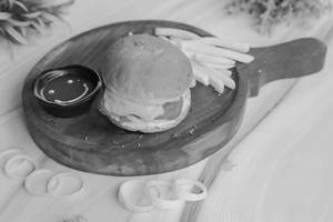 Veg Tandoori Burger