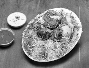 Mutton Kolkata Dum Biryani