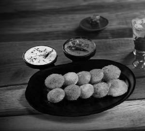 Fried Mini Podi Idly