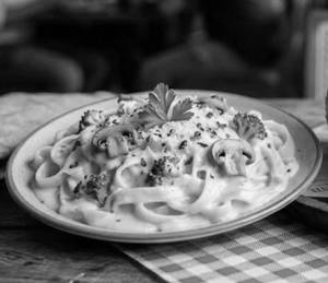 White sauce pasta