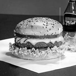 Chcken double decker burger