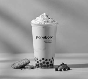 Sea Salt Biscoff  Milkshake (Boba Shake)
