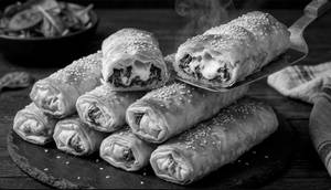 Cheese Palak Roll