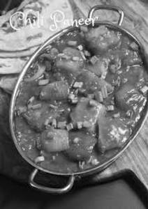 Paneer Chilly With Gravy