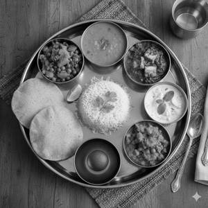 Veg shahi thali