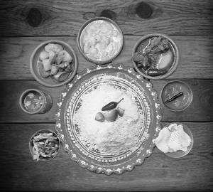 Bengali Mutton thali(8item)