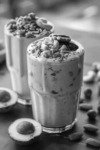 Dry fruit shake