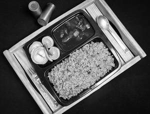 Fried Rice With Garlic Paneer