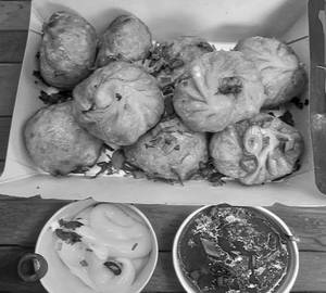 Soya Fried Momos [10Pcs]