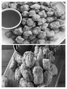 Chicken Popcorn Nos 5 + Original Kolkata Bhetki Fish Popcorn Nos 5