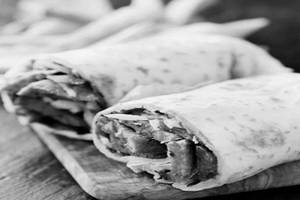 Chicken Kebab Keema Roll
