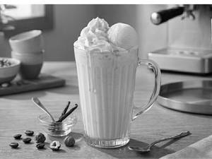Vanilla Shake with Ice Cream