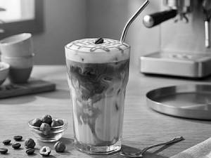 Iced Hazelnut Latte
