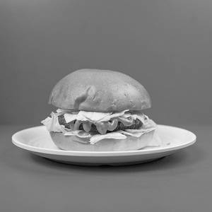 Fried Panner Burger