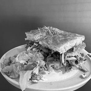 Grilled Vegetable Focaccia Sandwich