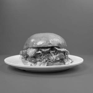 Fresh Koren Fried Chicken Burger