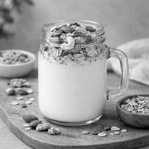 Nuts & Seeds Milk Muesli Jar [450 Ml Mason Jar]