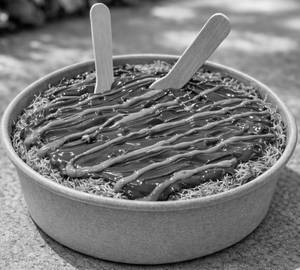 Pistachio Kunafa Chocolate Bowl Cake