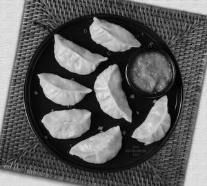 Steamed veg momos [6 pcs]119