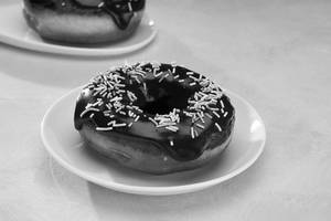 Chocolate Snicker Doughnuts