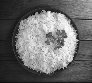 Plain rice