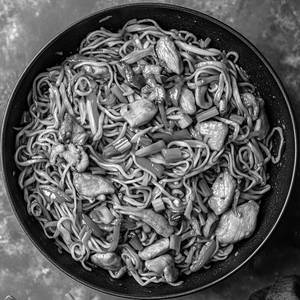 Chicken Burnt Chilli Noodles