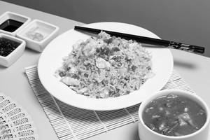 Egg Fried Rice Chicken Combo