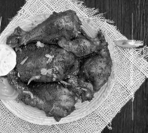 Chicken pepper dry