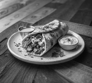 Whole meat shawarma roll