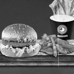 Chicken peri peri burger