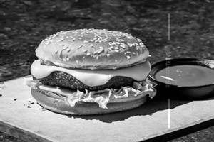 Classic Fried Cheese Burger