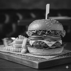 Schezwan Burger