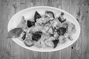 Lamb With Black Mushroom