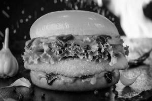 Korean Crispy Veg Burger