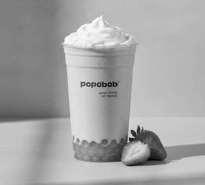 Strawberry Milkshake (Boba Shake)