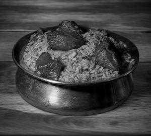 Mutton Vellattu Kari Biryani