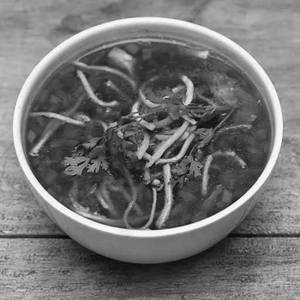 Veg Manchow Soup With Crispy Chopsey