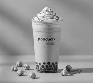 Caramel Popcorn Milkshake (Boba Shake)