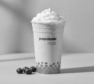 Blueberry Milkshake (Boba Shake)