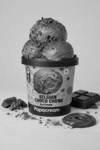 Belgian Choco Chunk Ice Cream - 500Ml