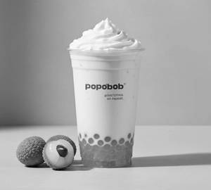 Lychee Milkshake (Boba Shake)