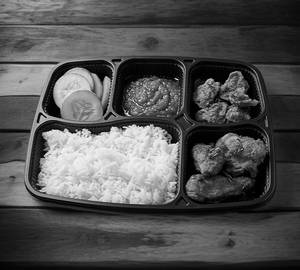Chicken thali