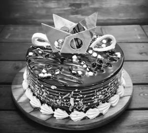 Chocolate Truffle Coated Cake [500 gram]