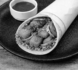 Crispy fish wrap