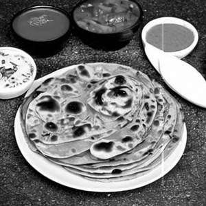 Garlic Tandoori Laccha Paratha